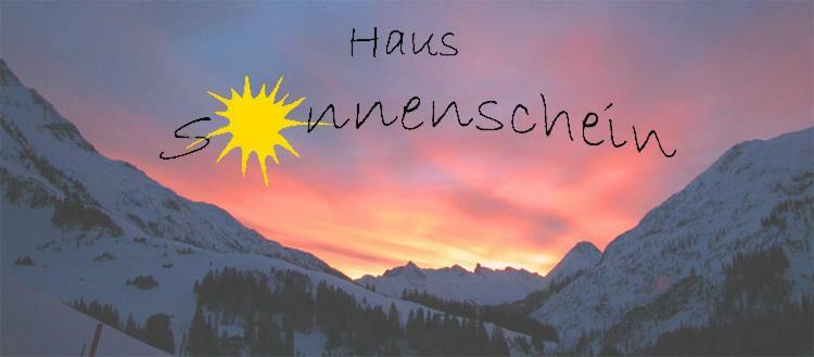 Haus Sonnenschein Apartment Warth  Luaran gambar